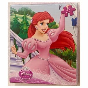 Disney Princess Ariel 24 Piece Puzzle Kids Toddler Little Mermaid Fun Complete